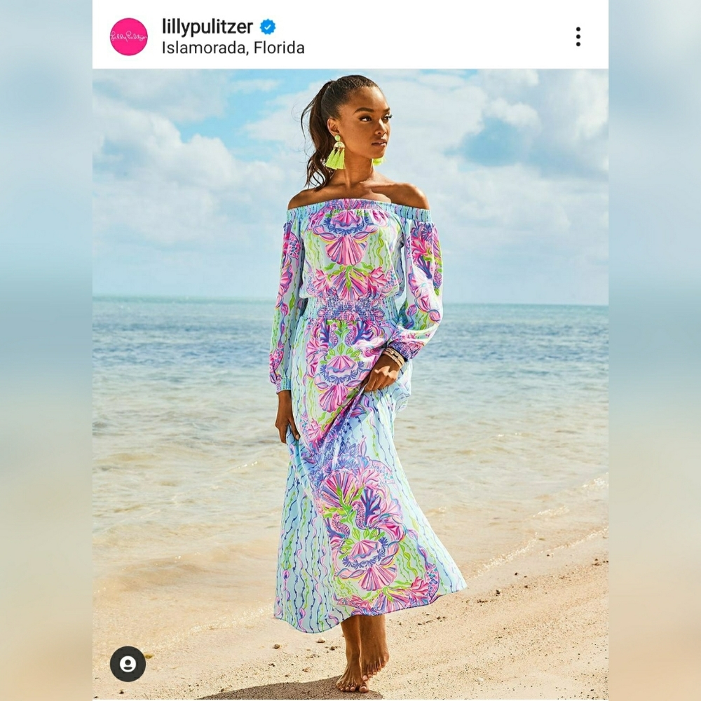 💕💕 Stunning Lilly Pulitzer Maxi Dress 💕💕